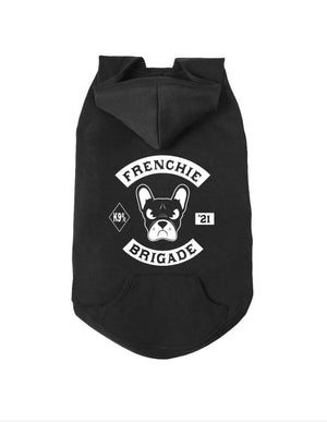 Frenchie Brigade  Pup Hoodie